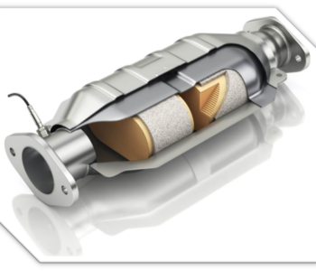 Illustration of a Catalytic Converter